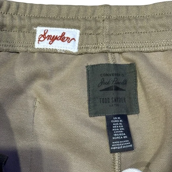 Jack Purcell Converse x Todd Snyder Jogger Pants Men’s Sz XL - Picture 4 of 6
